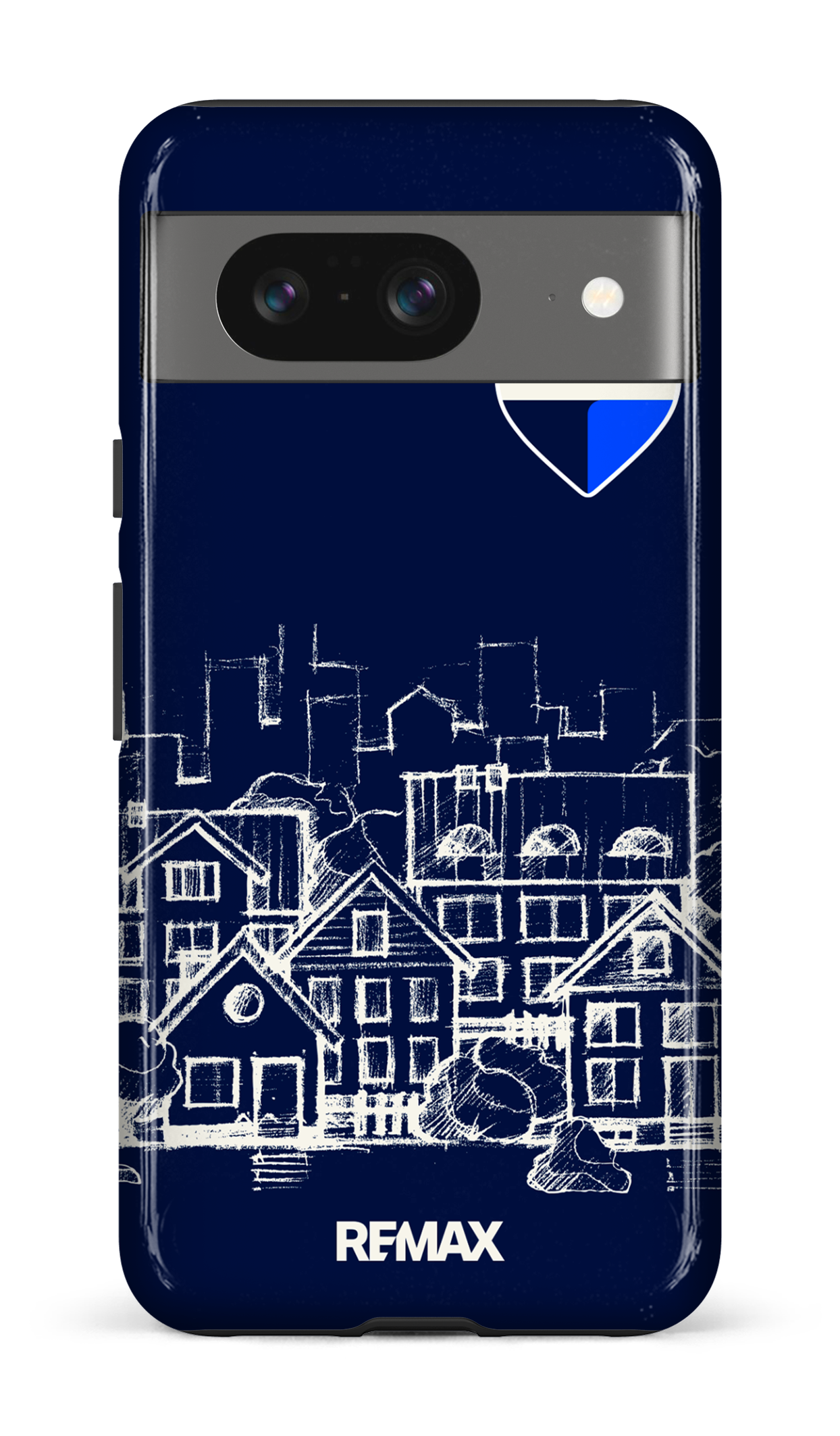 Google Pixel 8 Tough Gloss Remax Sketch Bleu -