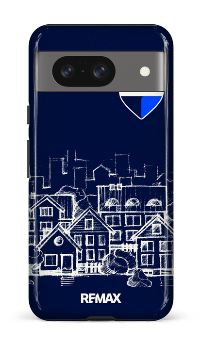 Google Pixel 8 Tough Gloss Remax Sketch Bleu -