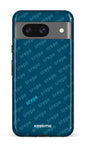 Google Pixel 8 Tough Gloss SREPE Pattern Bleu x Turquoise -
