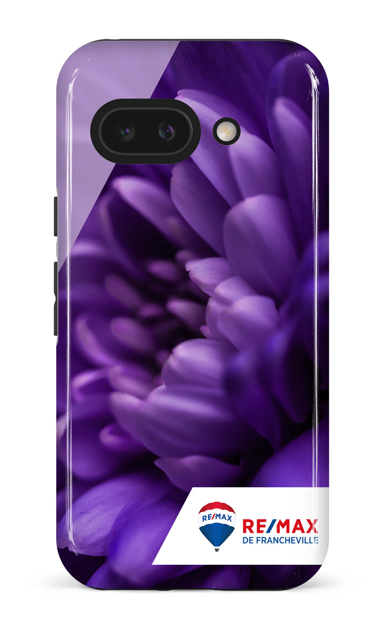 Google Pixel 9 A Impact (Gloss) Fleur gros plan de Francheville -
