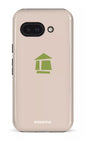 Google Pixel 9 A Impact (Gloss) Flordeco logo grège -