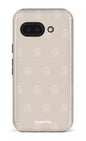 Google Pixel 9 A Impact (Gloss) Flordeco motif grège -
