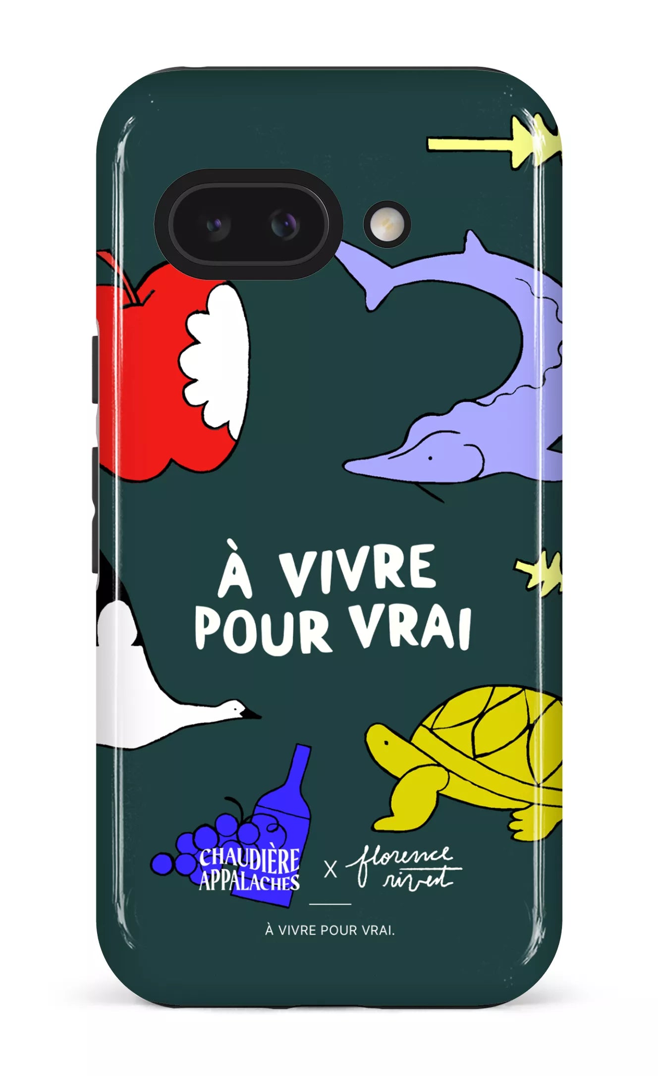 Google Pixel 9 A Impact (Gloss) Fragments de Chaudière-Appalaches par TCA -