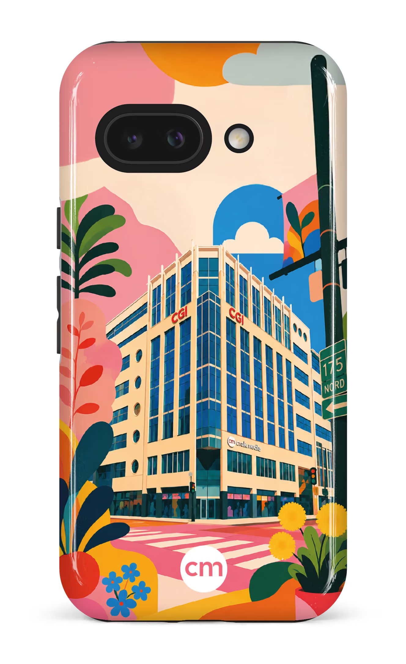 Google Pixel 9 A Impact (Gloss) Funky Building Crakmedia -