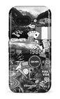 Google Pixel 9 A Impact (Gloss) GMR Collage Noir et Blanc -