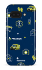 Google Pixel 9 A Impact (Gloss) Icônes bleu Paraxion -