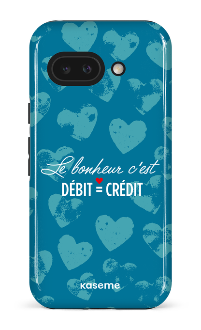 Google Pixel 9 A Impact (Gloss) Le bonheur c'est débit = crédit -