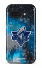 Google Pixel 9 A Impact (Gloss) Océanic Logo & Foule -