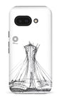 Google Pixel 9 A Impact (Gloss) Parc Olympique - Croquis Blanc -