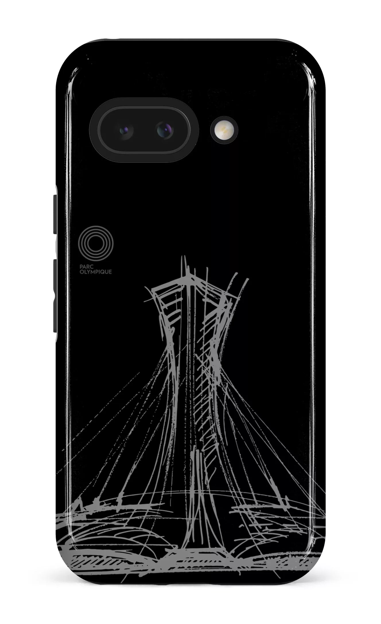 Google Pixel 9 A Impact (Gloss) Parc Olympique - Croquis Noir -
