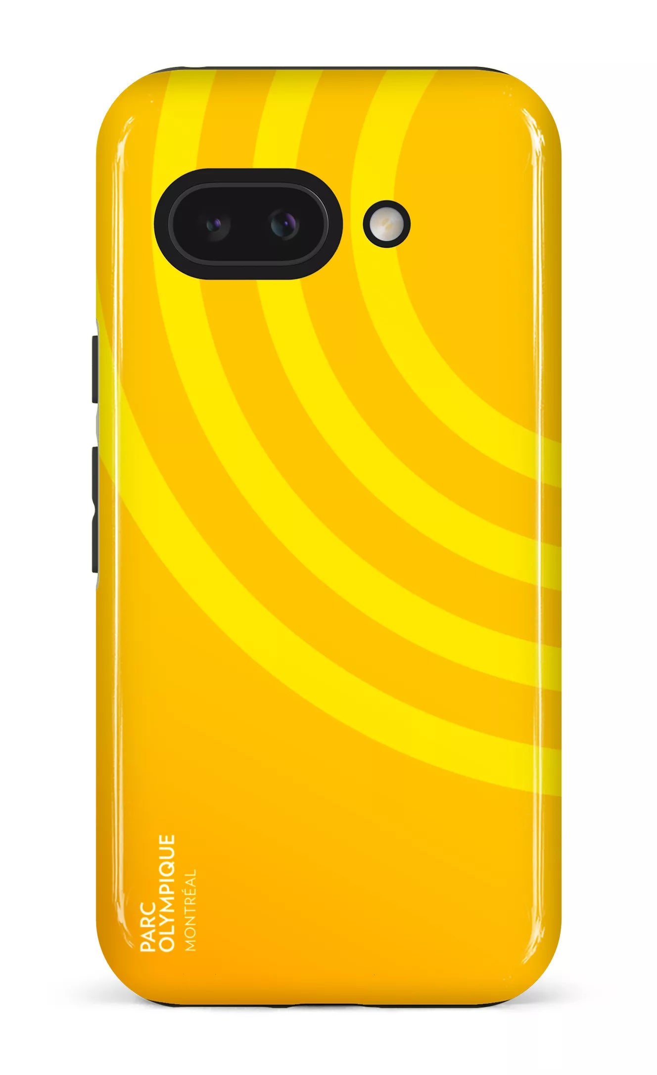 Google Pixel 9 A Impact (Gloss) Parc Olympique - Logo Jaune -