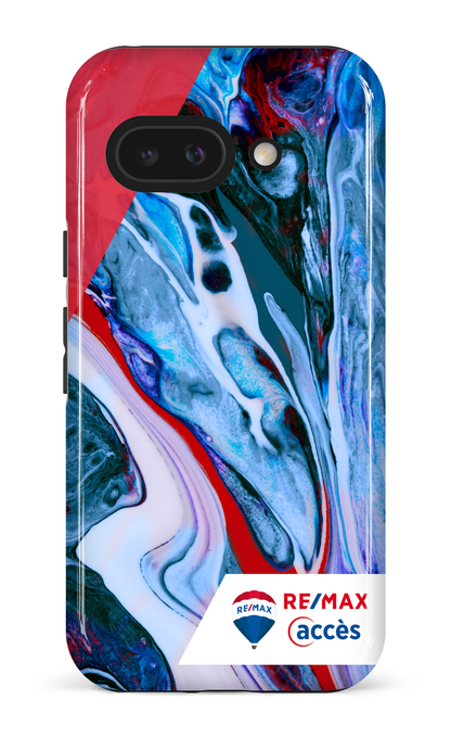 Google Pixel 9 A Impact (Gloss) Peinture marbrée claire -