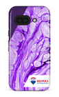 Google Pixel 9 A Impact (Gloss) Peinture marbrée claire violette de Francheville -