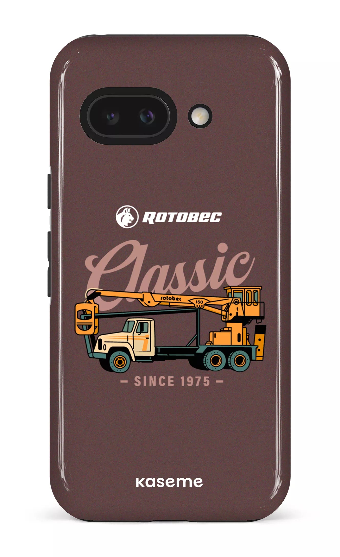 Google Pixel 9 A Impact (Gloss) Rotobec Brun "Classic" -