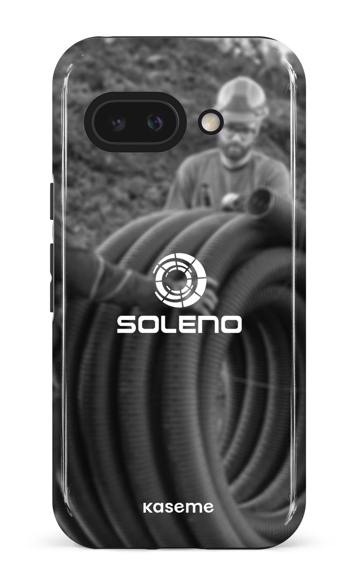 Google Pixel 9 A Impact (Gloss) Soleno tuyau N&B -