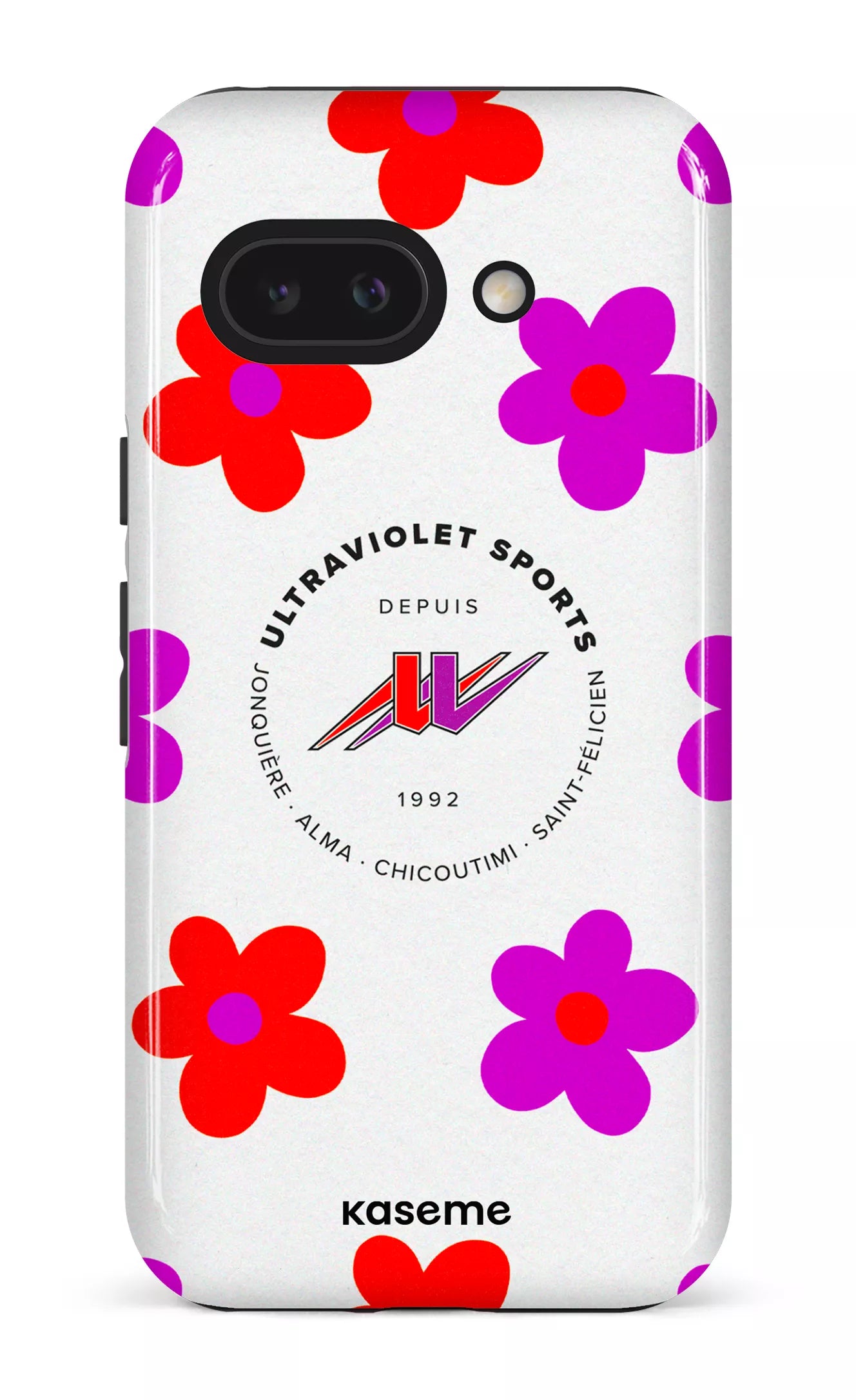 Google Pixel 9 A Impact (Gloss) UltraViolet Fleurs -