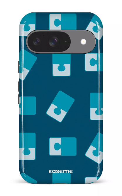 Google Pixel 9 Impact (Gloss) Casse-tête Bleu -