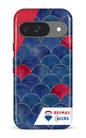 Google Pixel 9 Impact (Gloss) Écailles bicolores -