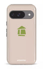 Google Pixel 9 Impact (Gloss) Flordeco logo grège -