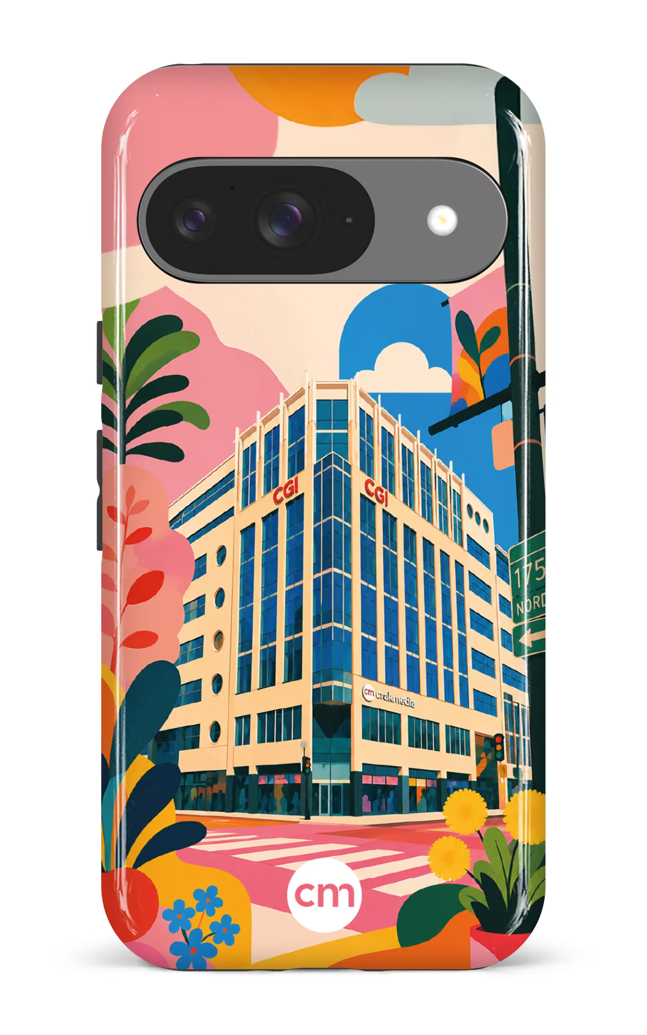 Google Pixel 9 Impact (Gloss) Funky Building Crakmedia -