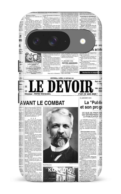 Google Pixel 9 Impact (Gloss) Le Devoir — Premier édito -