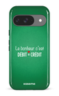 Google Pixel 9 Impact (Gloss) Le bonheur c'est débit = crédit (vert) -