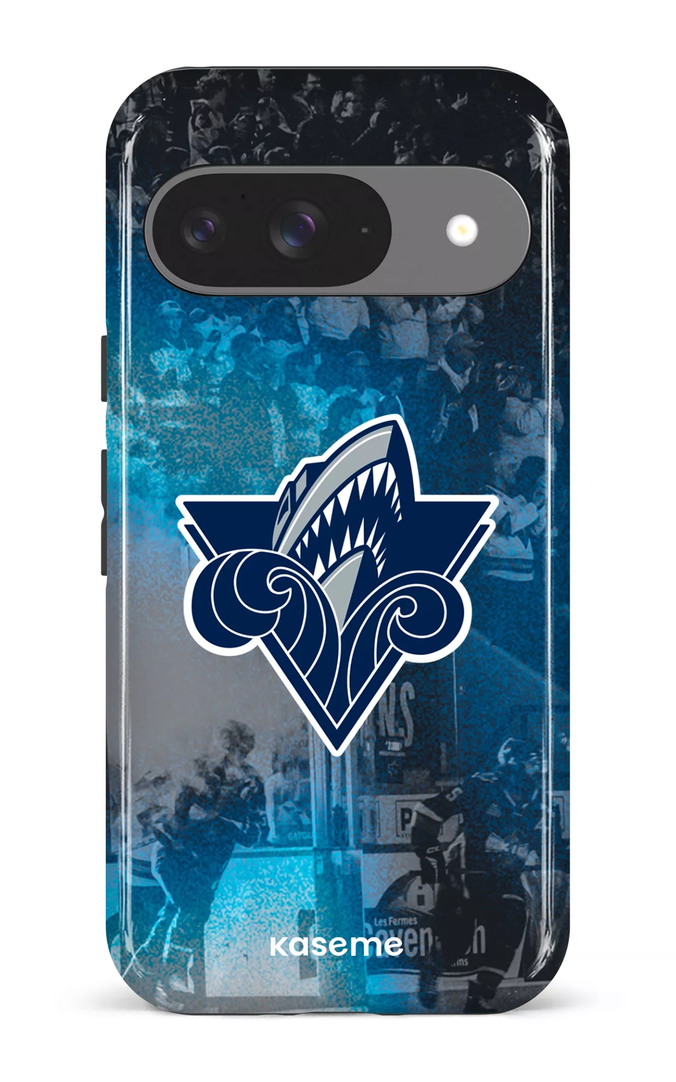 Google Pixel 9 Impact (Gloss) Océanic Logo & Foule -