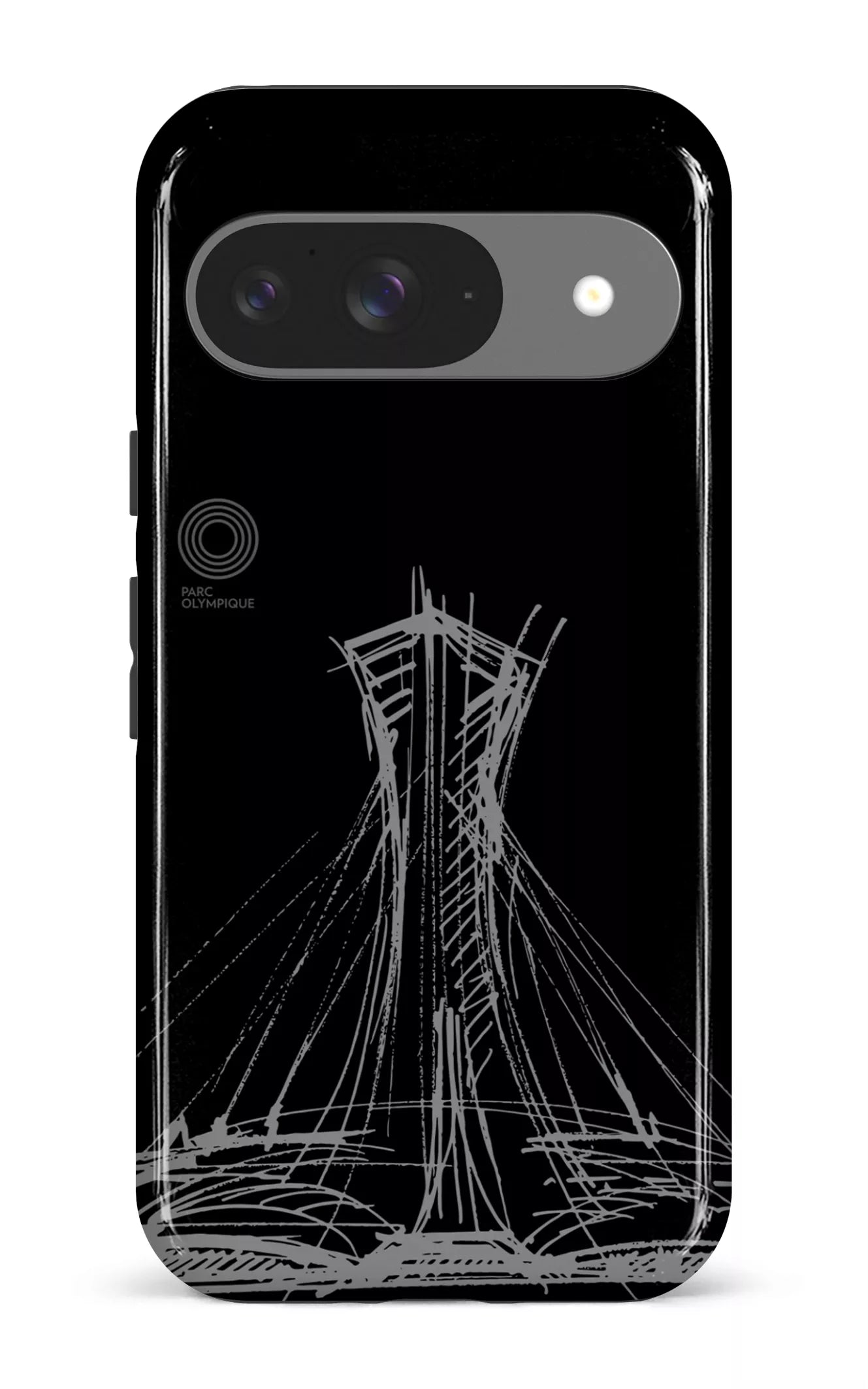Google Pixel 9 Impact (Gloss) Parc Olympique - Croquis Noir -