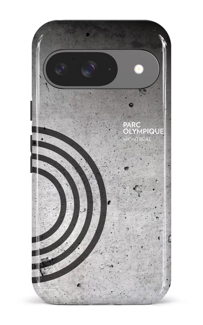Google Pixel 9 Impact (Gloss) Parc Olympique - Texture Béton -