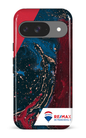 Google Pixel 9 Impact (Gloss) Peinture marbrée sombre de Francheville -