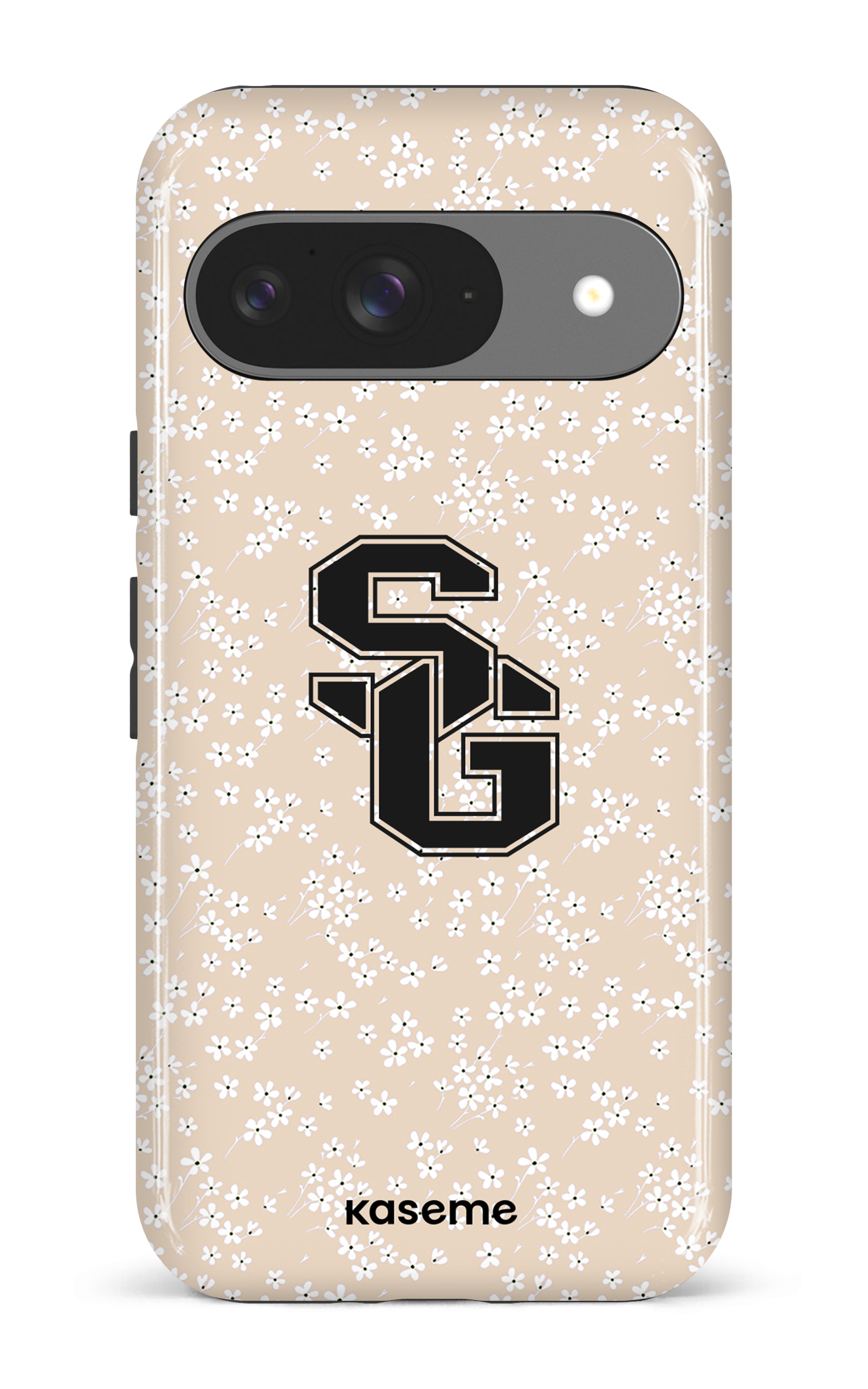 Google Pixel 9 Impact (Gloss) Posy Beige x Dragons -