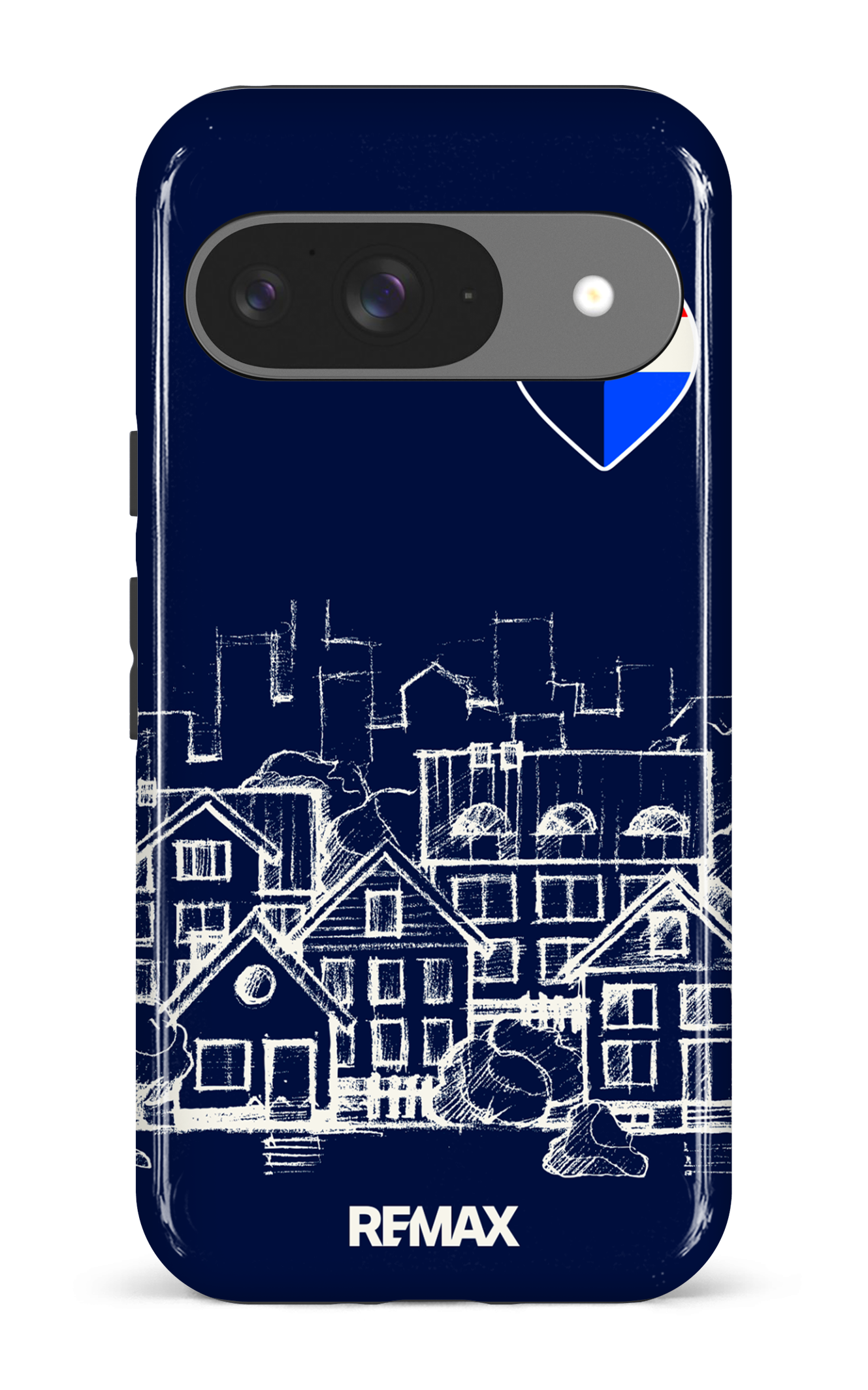 Google Pixel 9 Impact (Gloss) Remax Sketch Bleu -