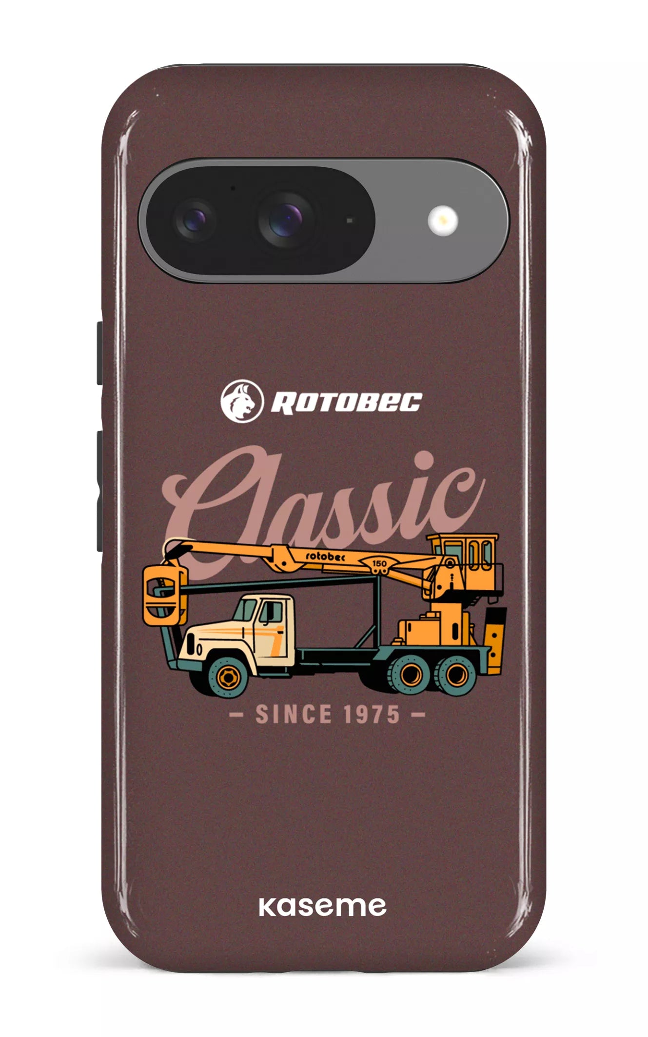 Google Pixel 9 Impact (Gloss) Rotobec Brun "Classic" -