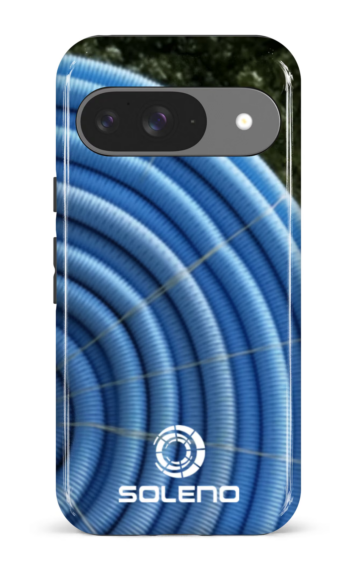 Google Pixel 9 Impact (Gloss) Soleno tuyau bleu -