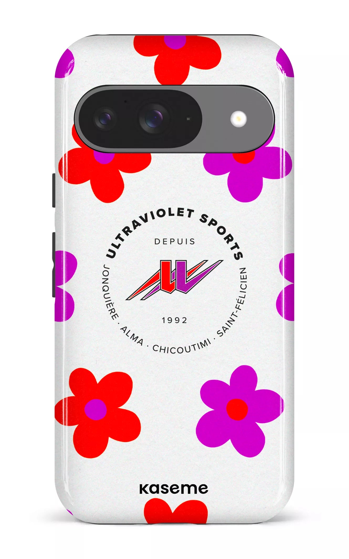 Google Pixel 9 Impact (Gloss) UltraViolet Fleurs -