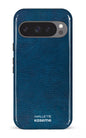 Google Pixel 9 Pro Impact (Gloss) Cuir Bleu x Mallette -