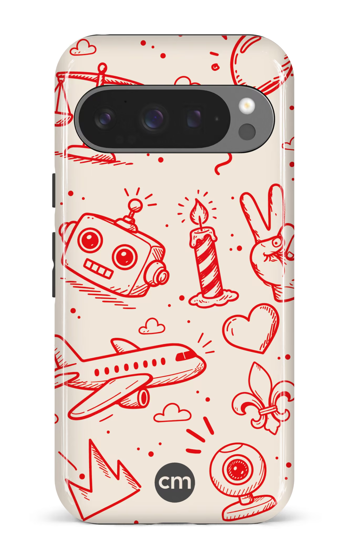 Google Pixel 9 Pro Impact (Gloss) (D) 20 ans Crakmedia -