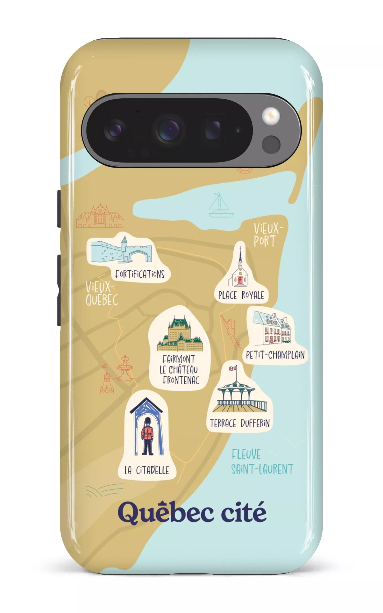Google Pixel 9 Pro Impact (Gloss) (D) Cap sur Québec -