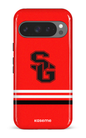 Google Pixel 9 Pro Impact (Gloss) Dragons PSG Rouge -