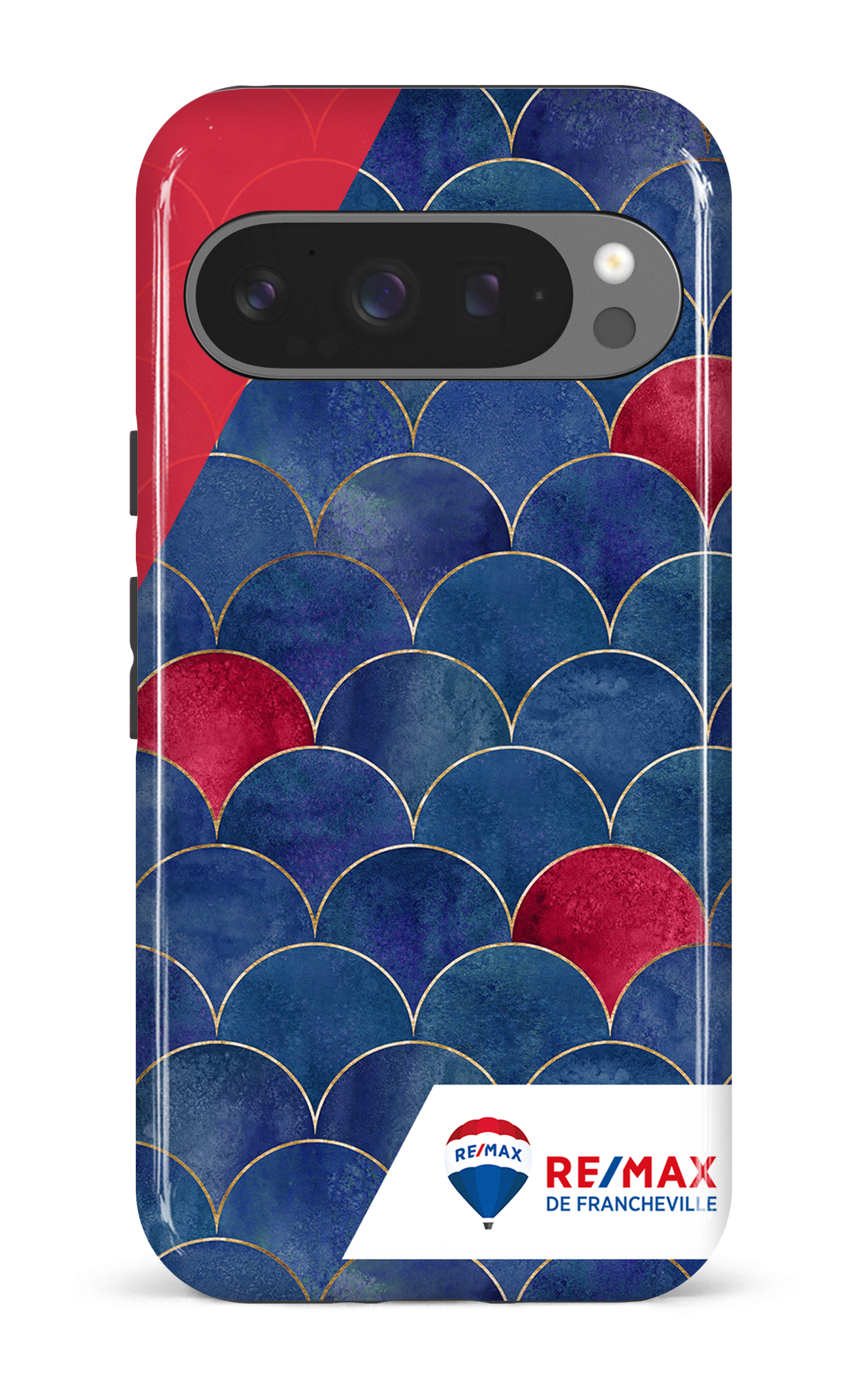 Google Pixel 9 Pro Impact (Gloss) Écailles bicolores de Francheville -