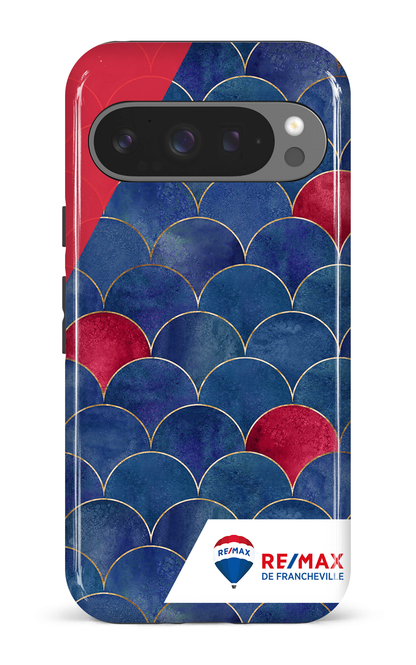 Google Pixel 9 Pro Impact (Gloss) Écailles bicolores de Francheville -