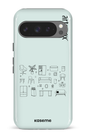 Google Pixel 9 Pro Impact (Gloss) L'essentiel menthe par Artopex -