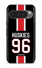 Google Pixel 9 Pro Impact (Gloss) Les Huskies Numéro -