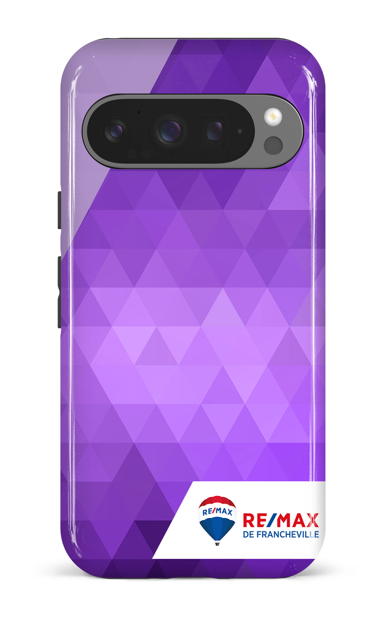 Google Pixel 9 Pro Impact (Gloss) Motif Triangle de Francheville -