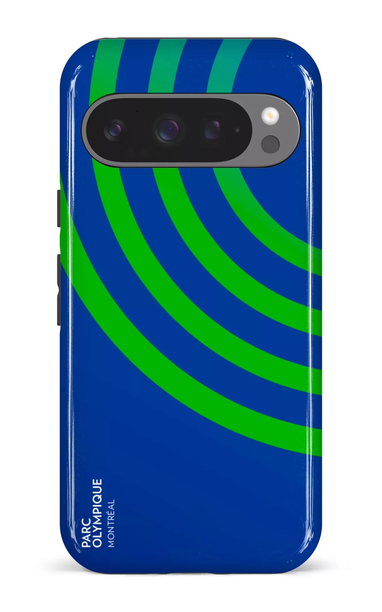 Google Pixel 9 Pro Impact (Gloss) Parc Olympique - Logo Bleu -