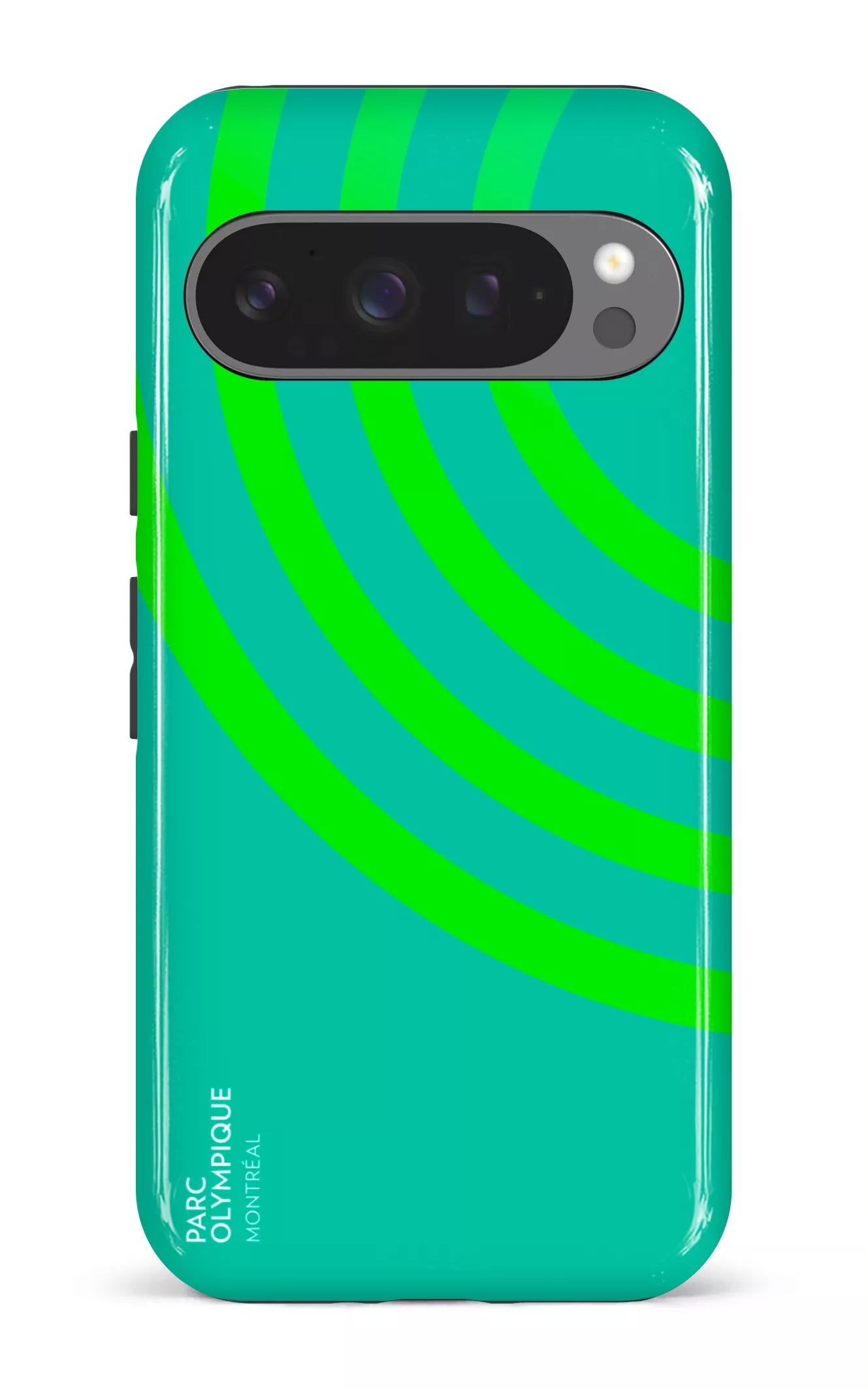 Google Pixel 9 Pro Impact (Gloss) Parc Olympique - Logo Vert -