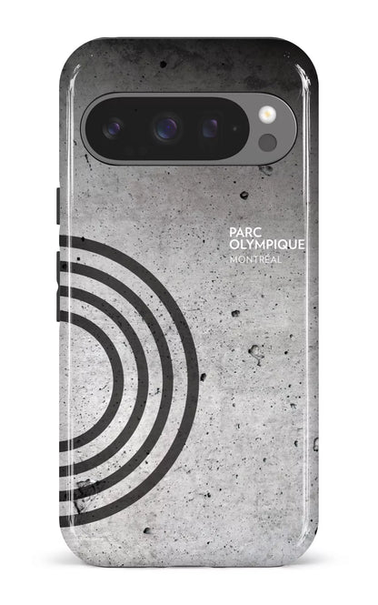 Google Pixel 9 Pro Impact (Gloss) Parc Olympique - Texture Béton -