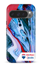 Google Pixel 9 Pro Impact (Gloss) Peinture marbrée claire -