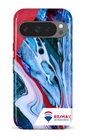 Google Pixel 9 Pro Impact (Gloss) Peinture marbrée claire de Francheville -