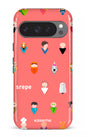 Google Pixel 9 Pro Impact (Gloss) Personnages Saumon -